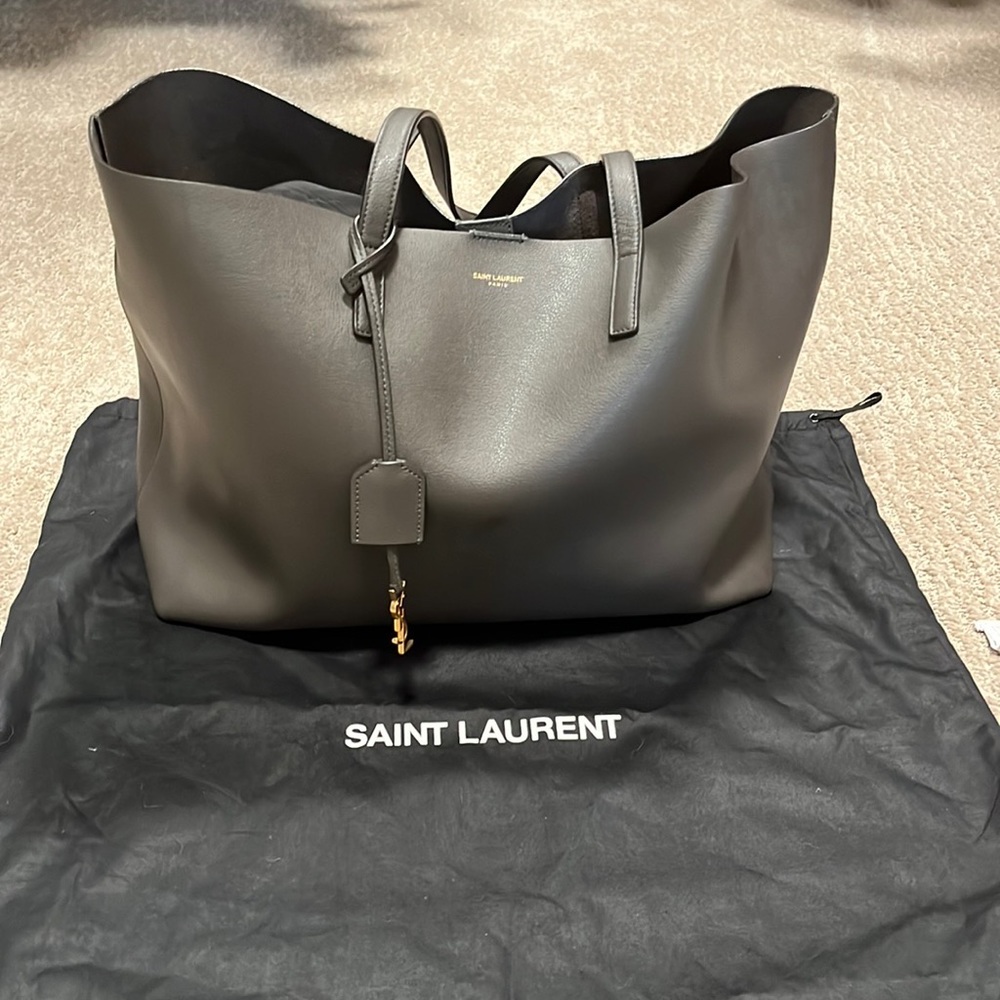 YSL Shopper Tote Leather Large - great condition